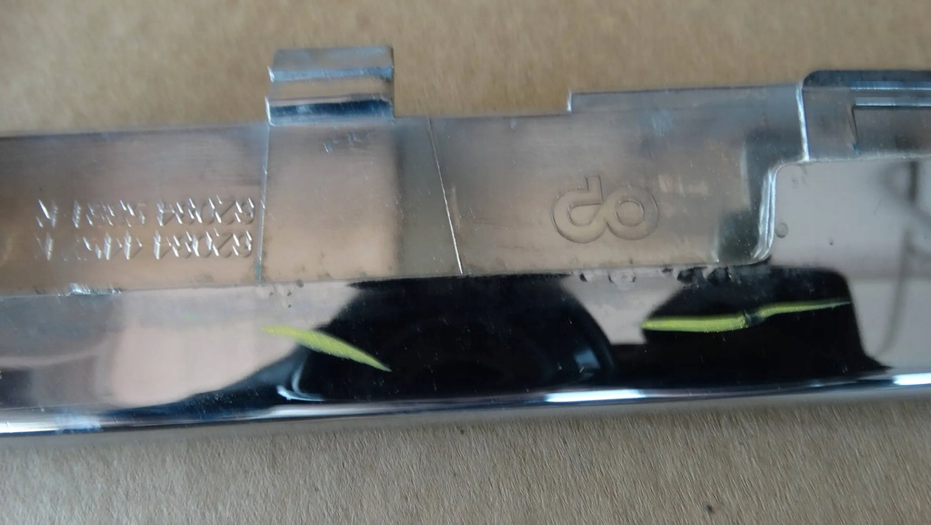 фото №7, Молдинг хром бампера перед 620844457r renault scenic iii