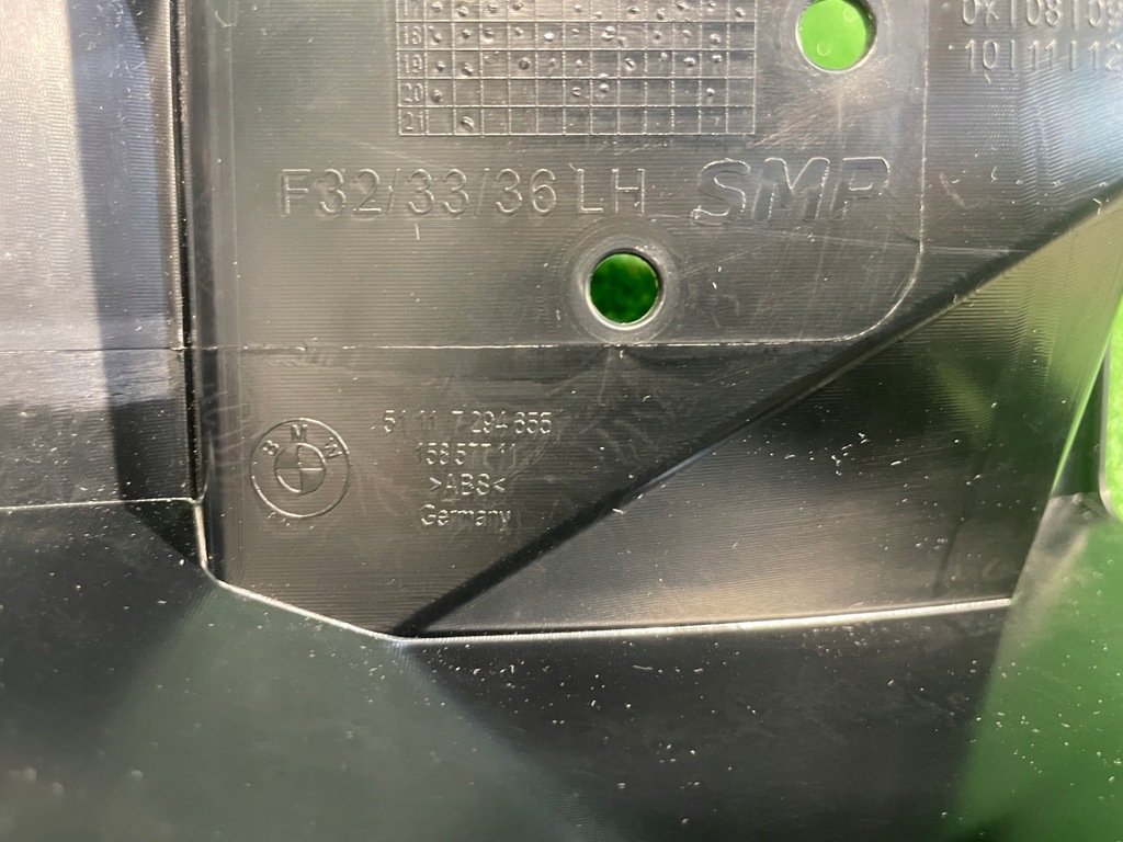 фото №10, Bmw 4 f32 f33 f36 кронштейн протитуманної фари ліва корзина кронштейн лівий 7294655