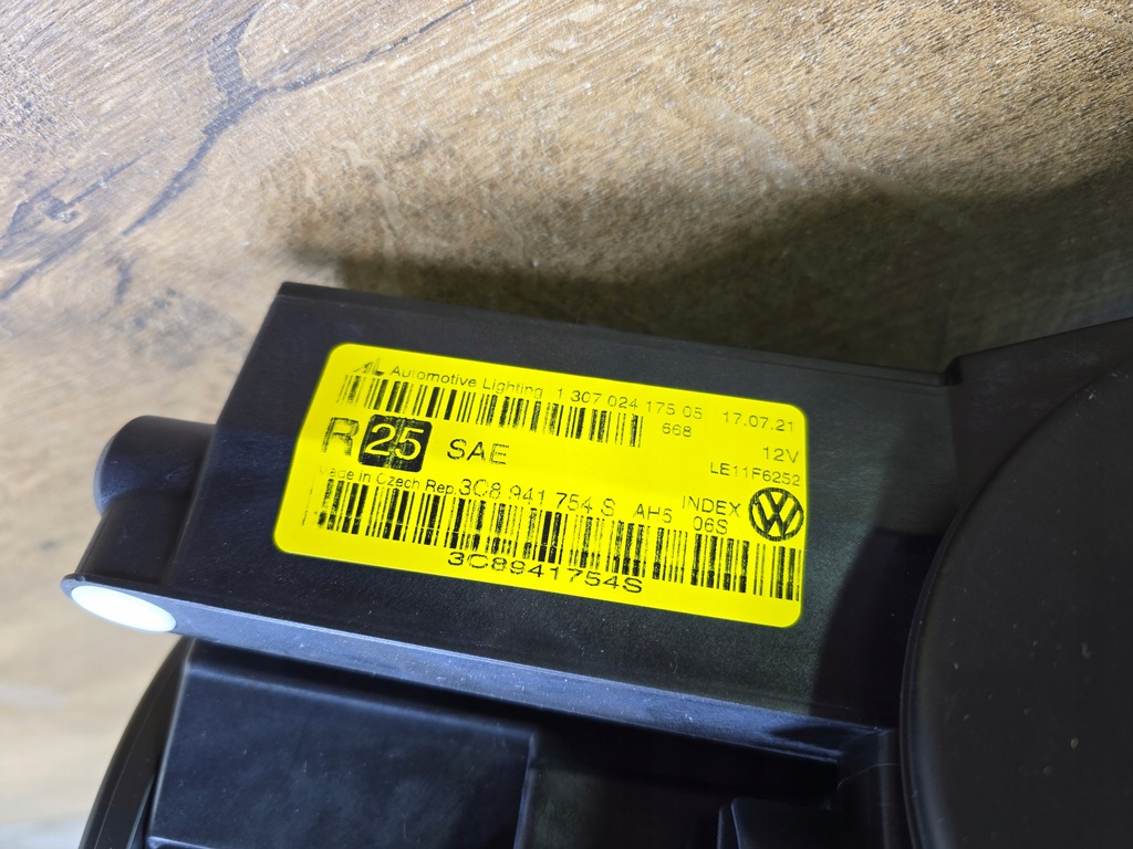 фото №8, Vw passat cc lift лампа перед передняя правая led usa 3c8941754s nowa