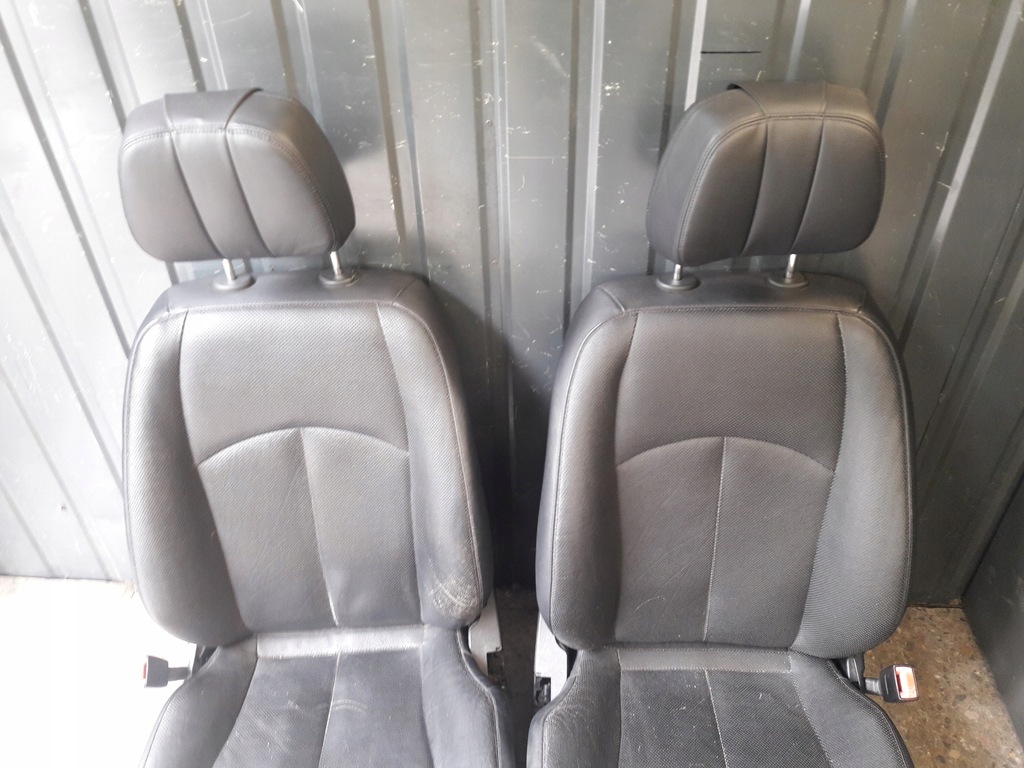 фото №10, W211 lift kombi avangarde сидіння обшивки шкіра чорні комплект