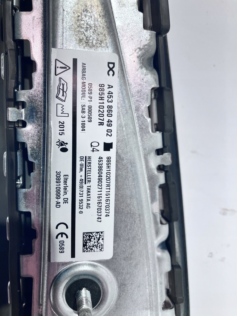 фото №3, Подушка сидіння подушка безпеки smart forfour w453