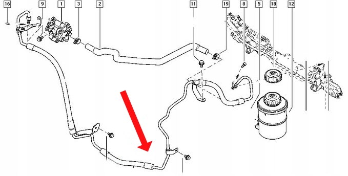 фото №2, Шланг труба підсилювача master iii movano 2.3 dci