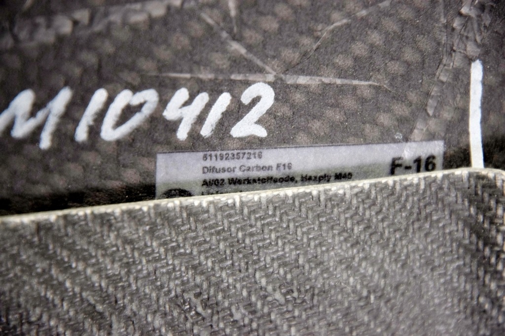 фото №7, Диффузор спойлер бампер bmw x6 f16 m-pakiet карбон