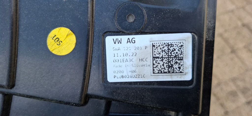 Skoda octavia iv golf 8 viii 2019- вентилятор радиатора 5wa121203p Доставка