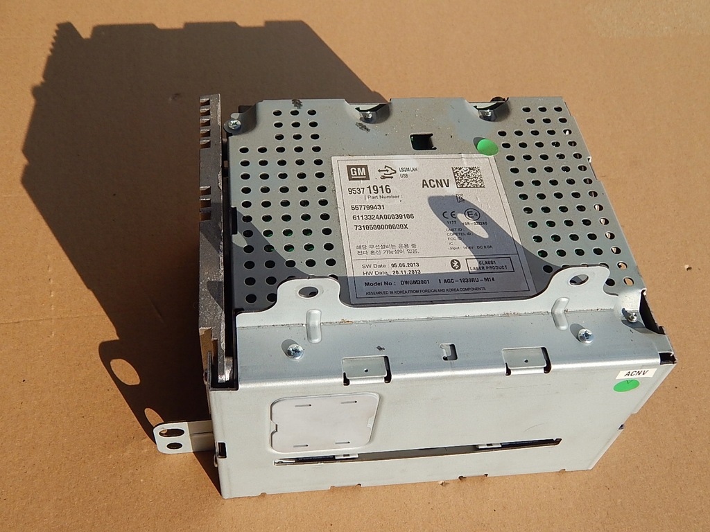 фото №1, Opel mokka радіо cd 95371916 acnv