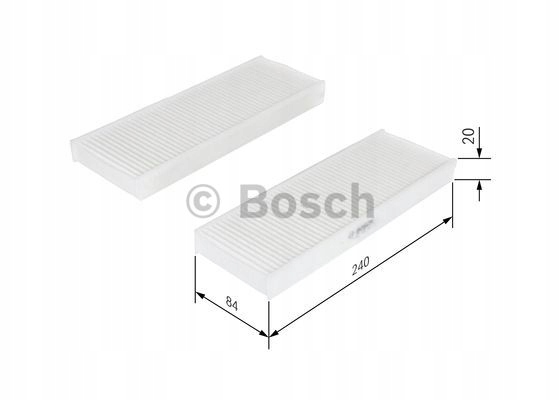 фото №12, Bosch 1 987 435 033 фільтр, вентиляція простір пасажирський