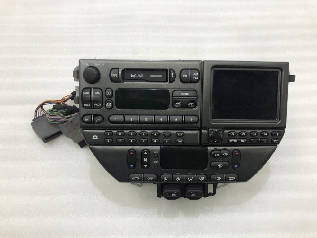фото №1, Радіо дисплей xr8f-18k876-bhlgr jaguar s-type