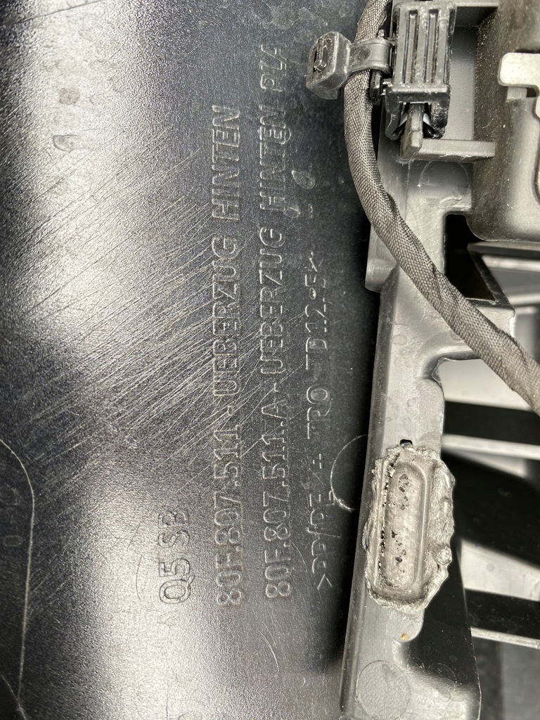 фото №13, Audi q5 80f lift s-line sportback бампер задняя 4xpdc