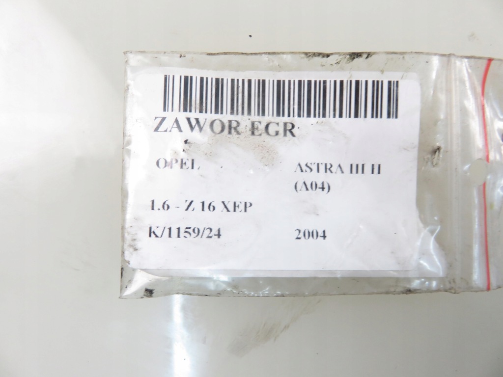 фото №11, Клапан egr opel astra iii h a04 1.6 - с 16 xep 24445720 72838400 24418432