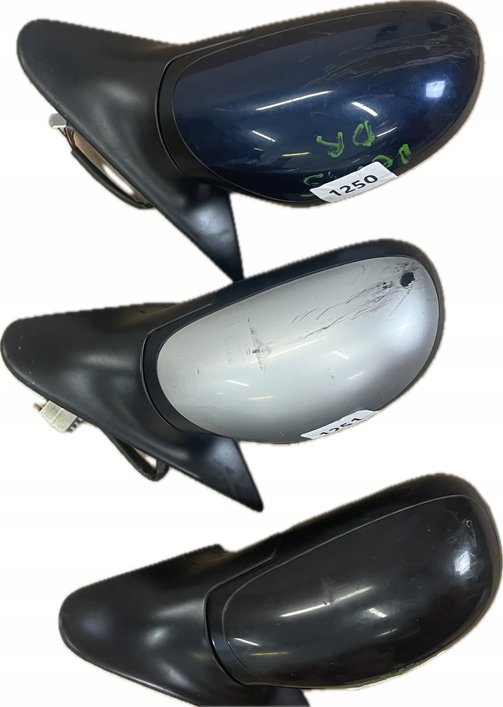 фото №9, Peugeot 406 95-04r зеркало правое электрический 7 pin разные цвета
