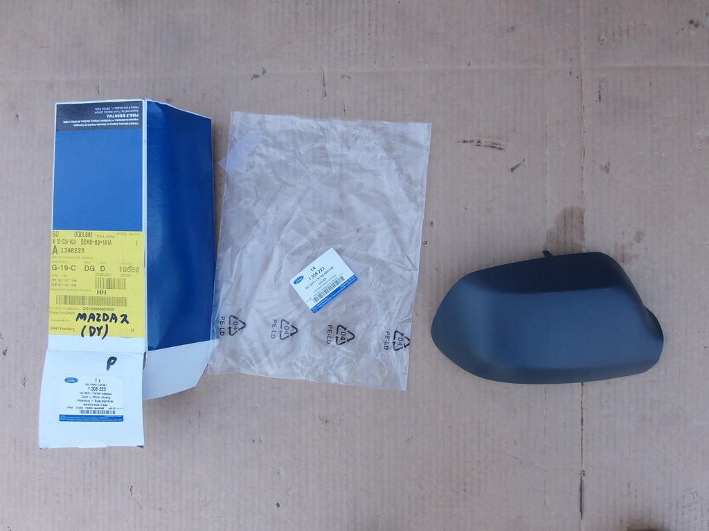 фото №1, Корпус дзеркало права mazda 2 dy 03-