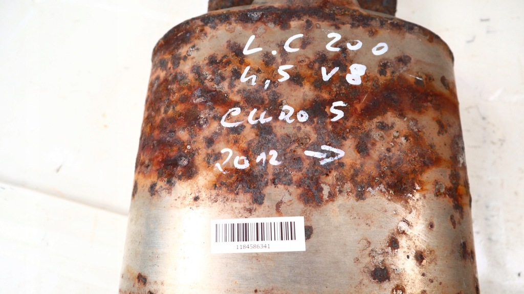 фото №13, Toyota land cruiser 200 4.5 v8 12- гаситель выхлоп труба