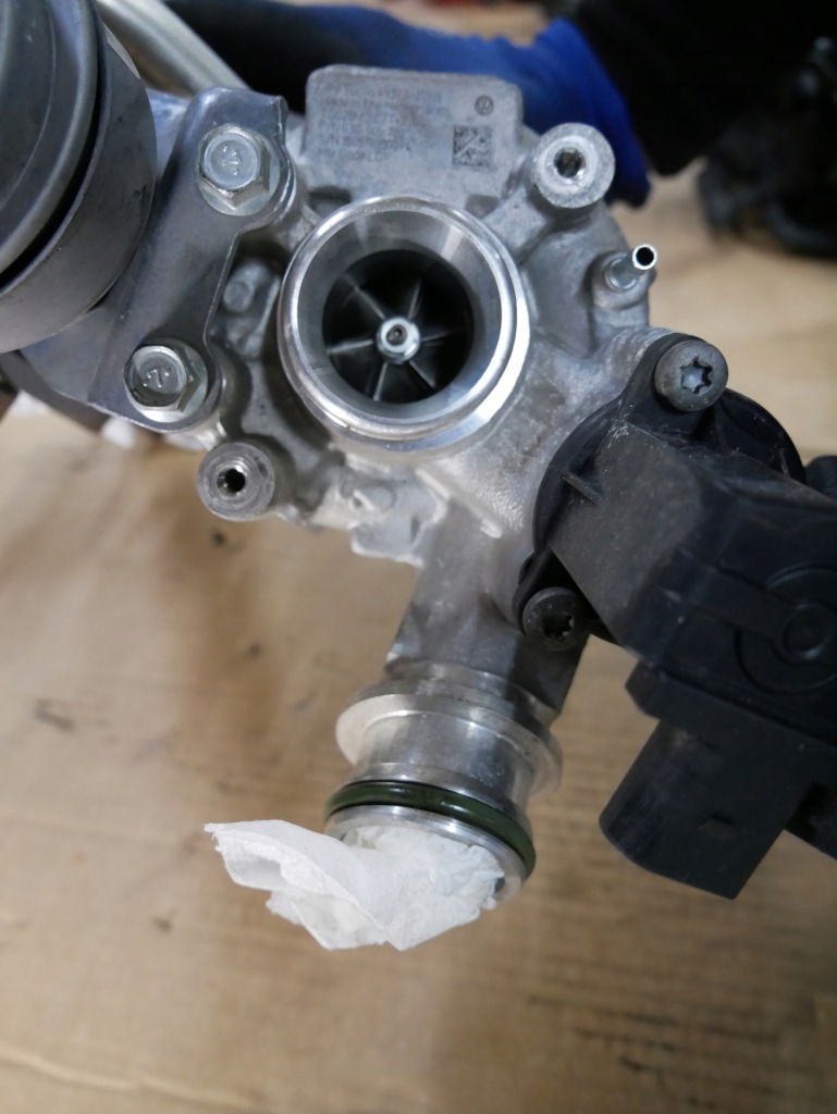 фото №9, Seat leon ii 2 vw skoda 1.4 tsi cax турбонагнетатель турбина 06h145710d