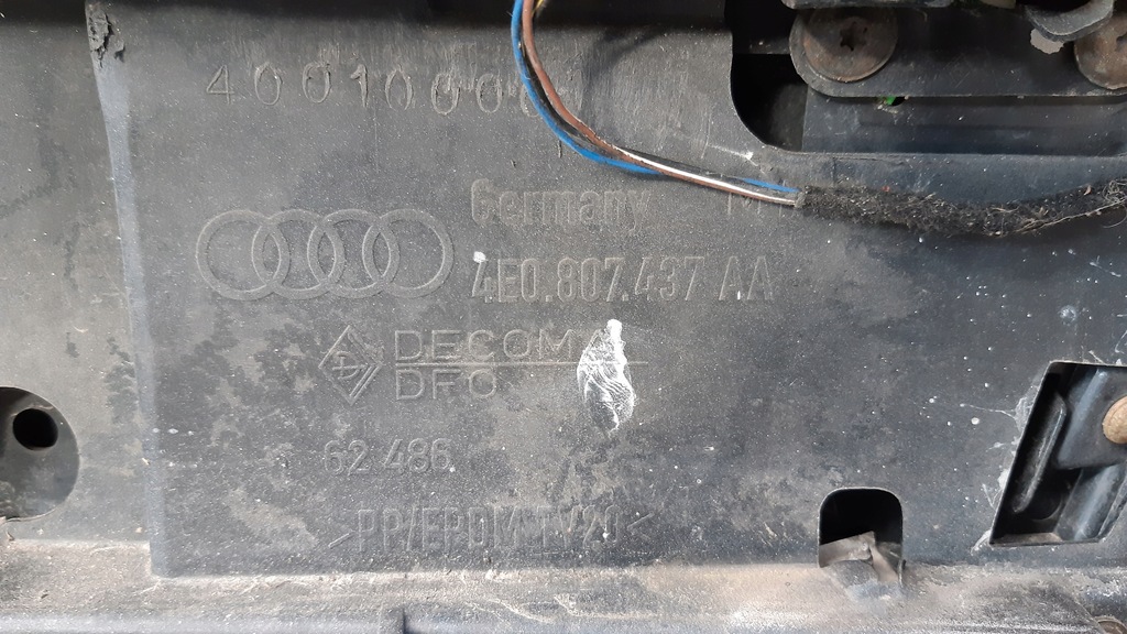 фото №12, Бампер перед омивачі pdc lz9y audi a8 d3