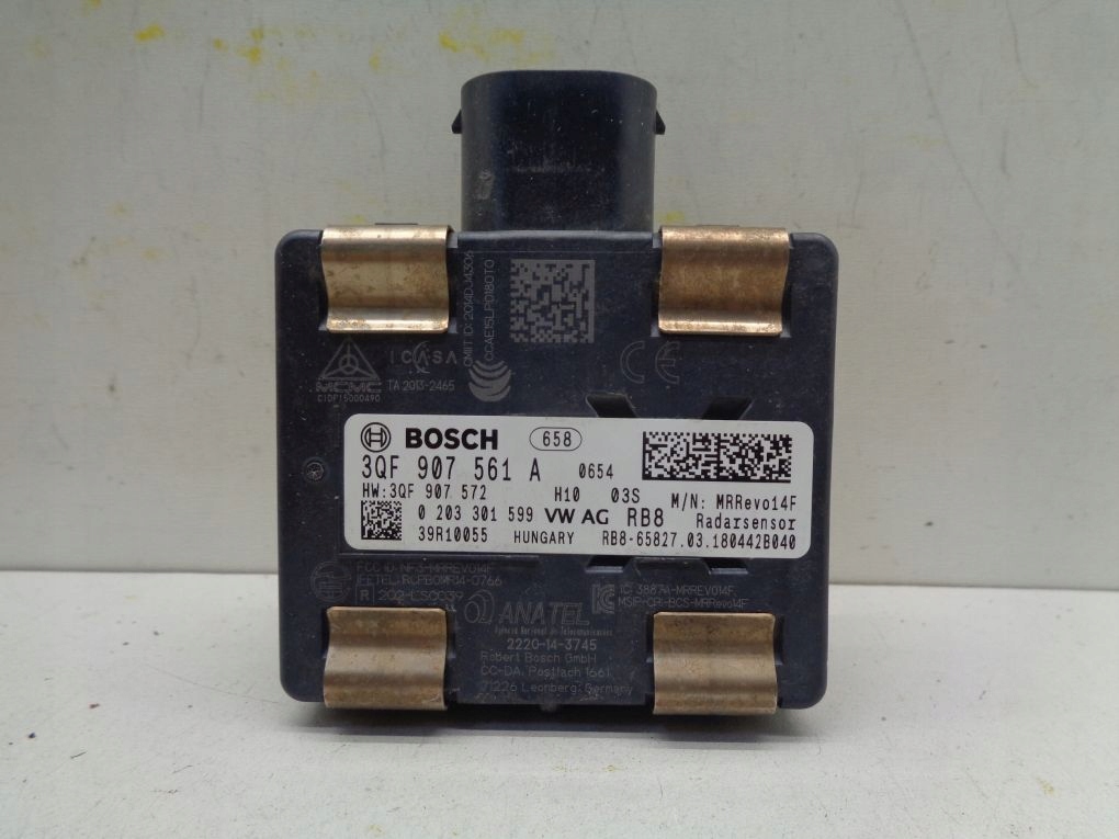 фото №1, Audi vw skoda seat 3qf907561 a радар senor acc