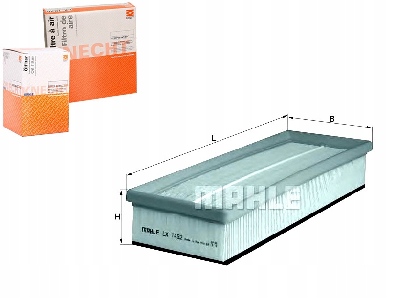 фото №1, Knecht lx 1452 фильтр воздуха