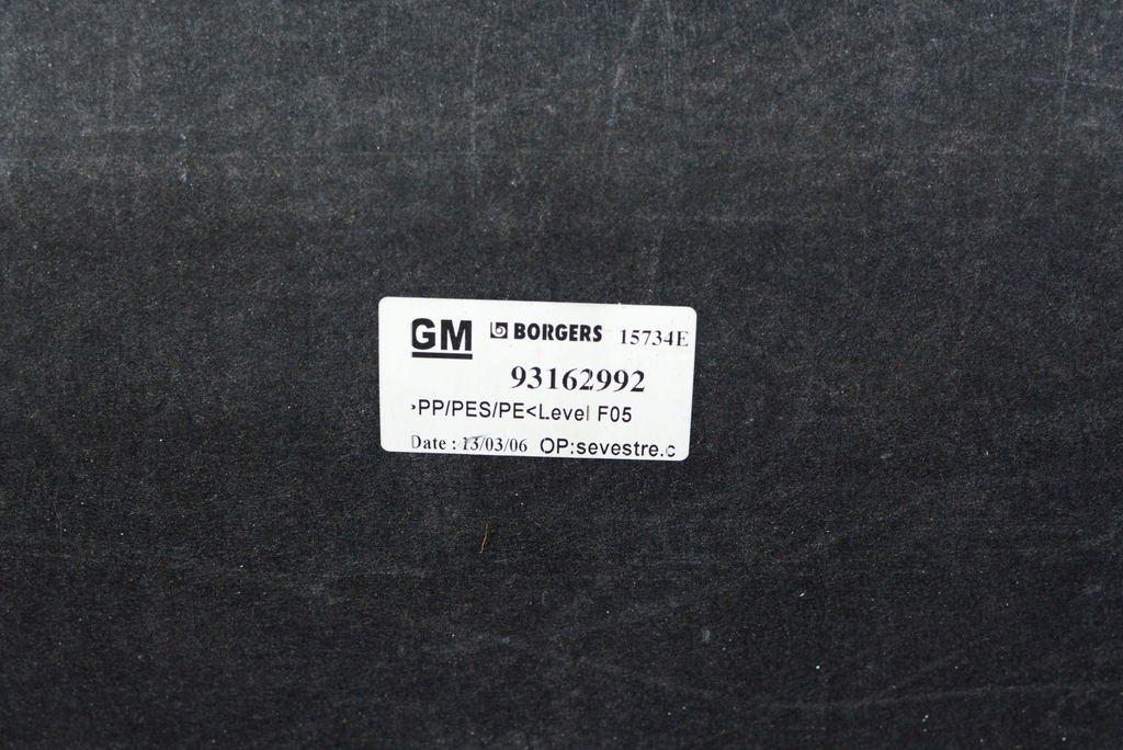 фото №4, Opel tigra ii b полиця плита каркас 93162992