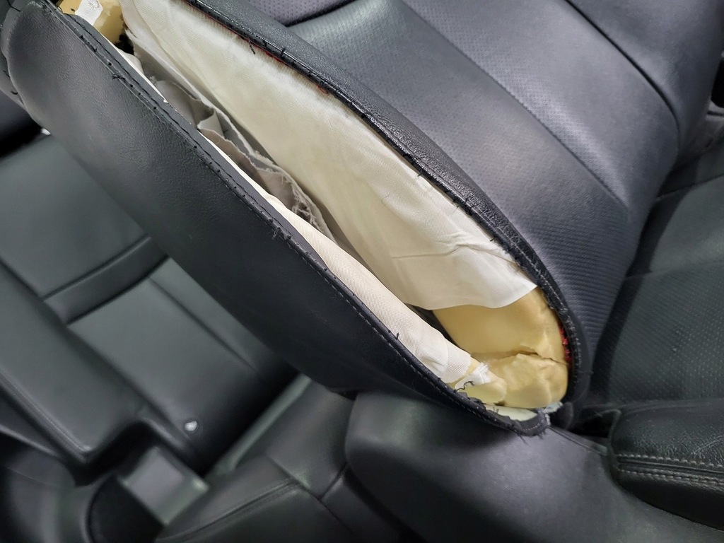 фото №12, Nissan x-trail t32 сиденье заднее сиденье обшивка сиденья обшивки czarna кожа uk