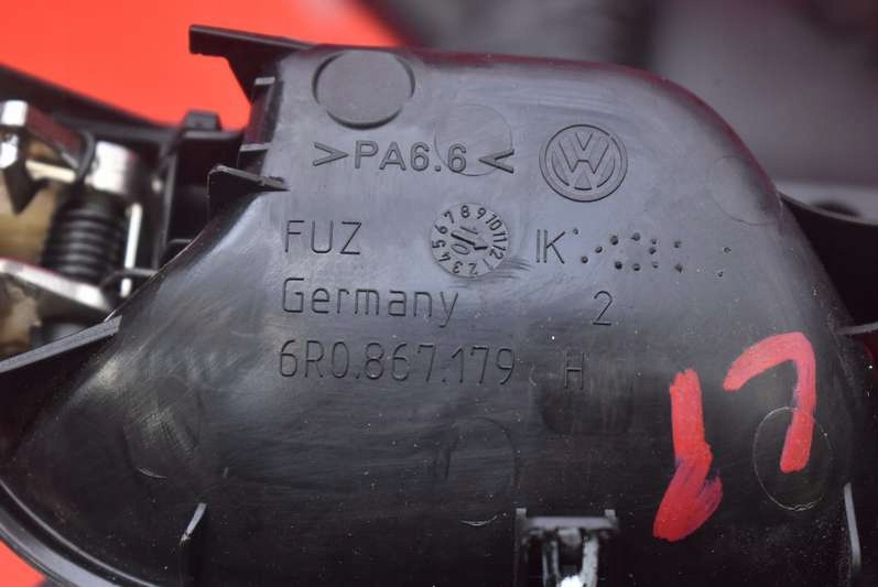 фото №7, Ручка внутрішня ліва перед 6r0867179h vw polo 5 v 6r 09-15