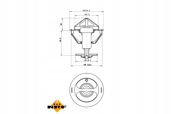 фото №1, Nrf 725200 термостат, жидкость охлаждающий