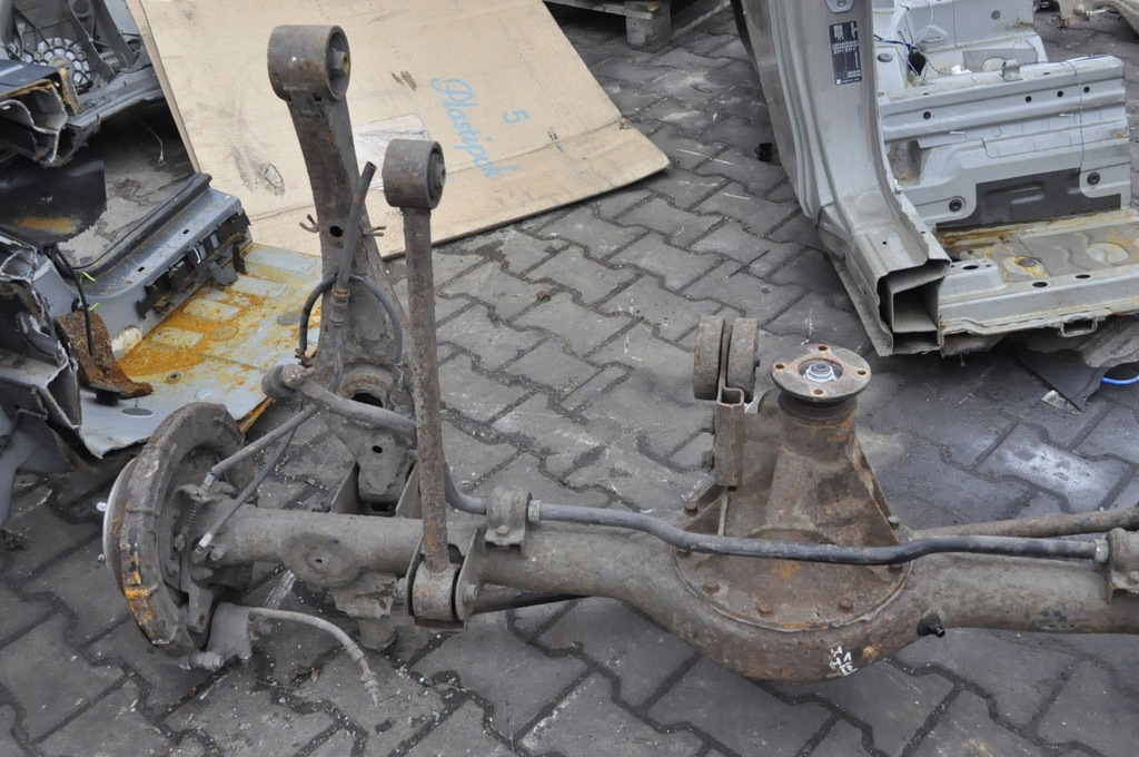 фото №13, Hyundai h1 ii міст підвіска балка задня