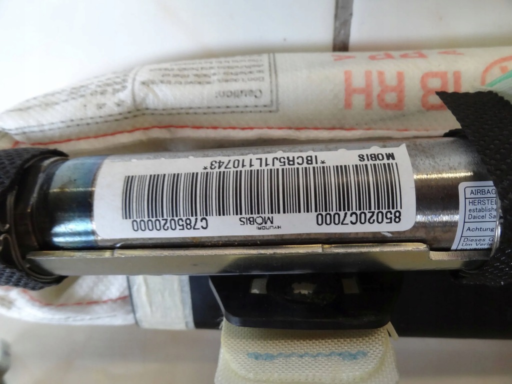 фото №7, Hyundai i20 ii 18 hb 5d шторка безпеки повітряна подушка безпеки права 85020c7000