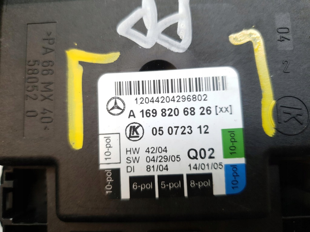 фото №4, Модуль двері правий перед mercedes-benz a w169