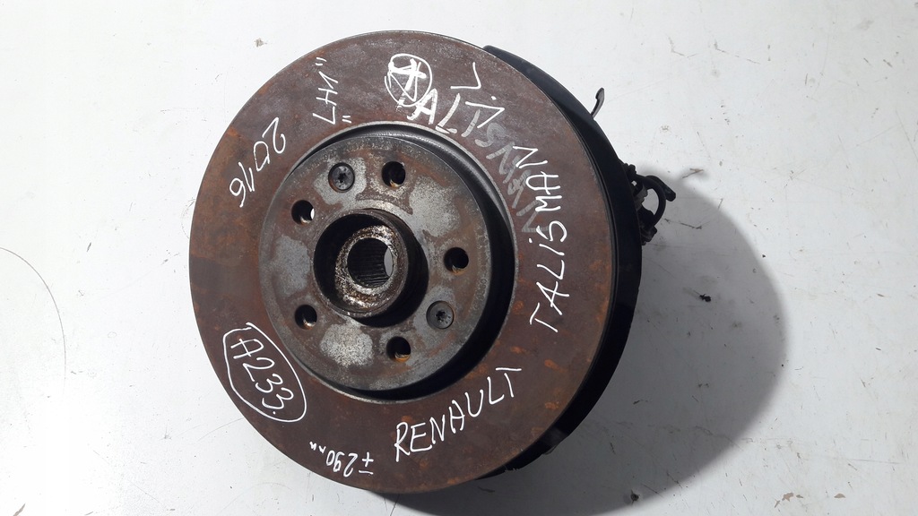 фото №1, Renault talisman поворотный кулак левый перед ступица lh1