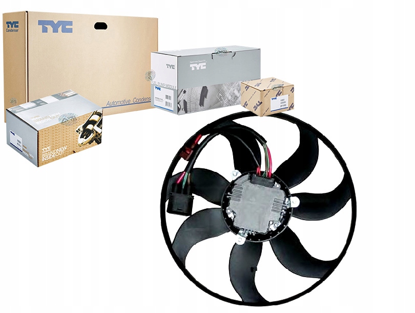 Купить Tyc837-0031 вентилятор радиатора audi a1, a3, tt