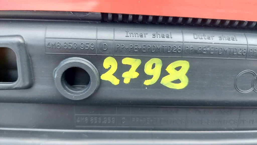 фото №9, Audi q8 4m8 молдинг дверь левая перед передняя nowa оригинальный номер 2798