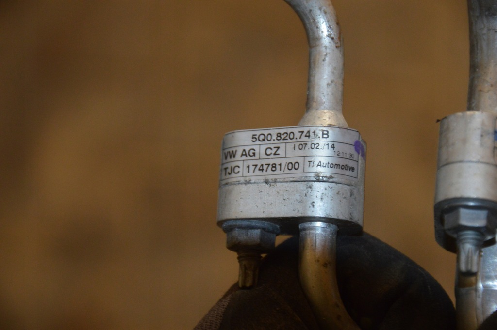 фото №5, Seat leon iii 5f шланг кондиционера 5q0820743c
