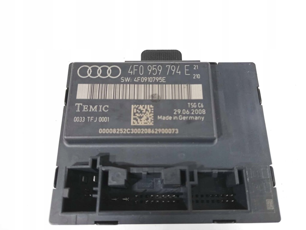 фото №7, Модуль блок керування двері правий задня audi a6 c6 4f0959794e