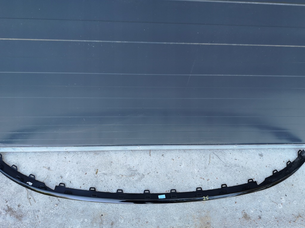 фото №1, Накладка молдинг спойлер бампера перед audi a7 18-