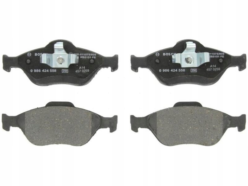 фото №12, Тормозные колодки тормозные ford перед fusion 02- bosch