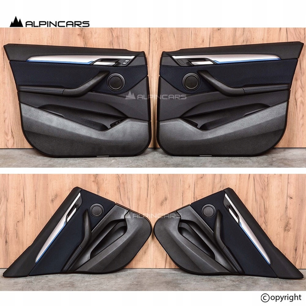 фото №9, Bmw f39 x2 обивка сиденья середина кожа