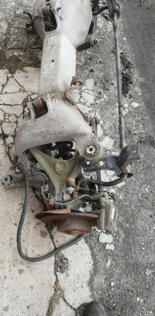 фото №1, Peugeot 407 oś задня задня підвіска балка поворотний кулак комплект