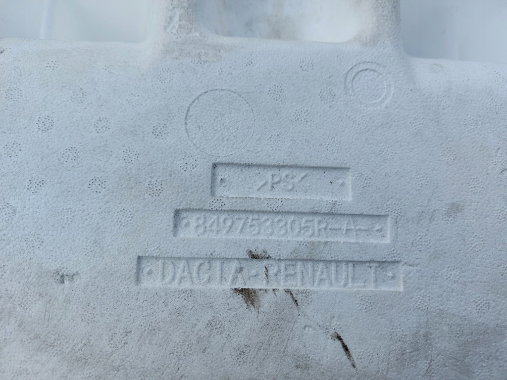 фото №5, Пена пенополистирол вкладыш багажника средний dacia duster ii 17- 4x4