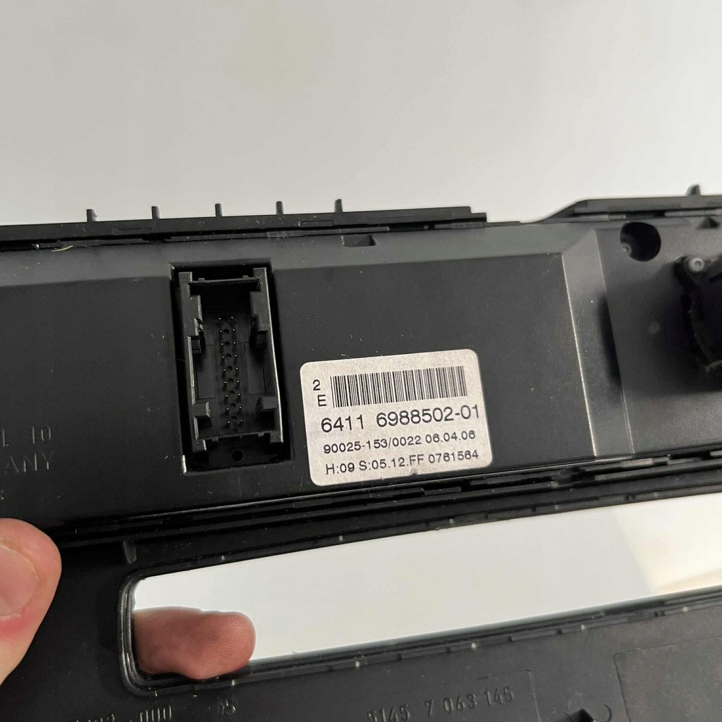 фото №15, Bmw 5 e60 e61 2010 середина панель кондиціонера 6988502