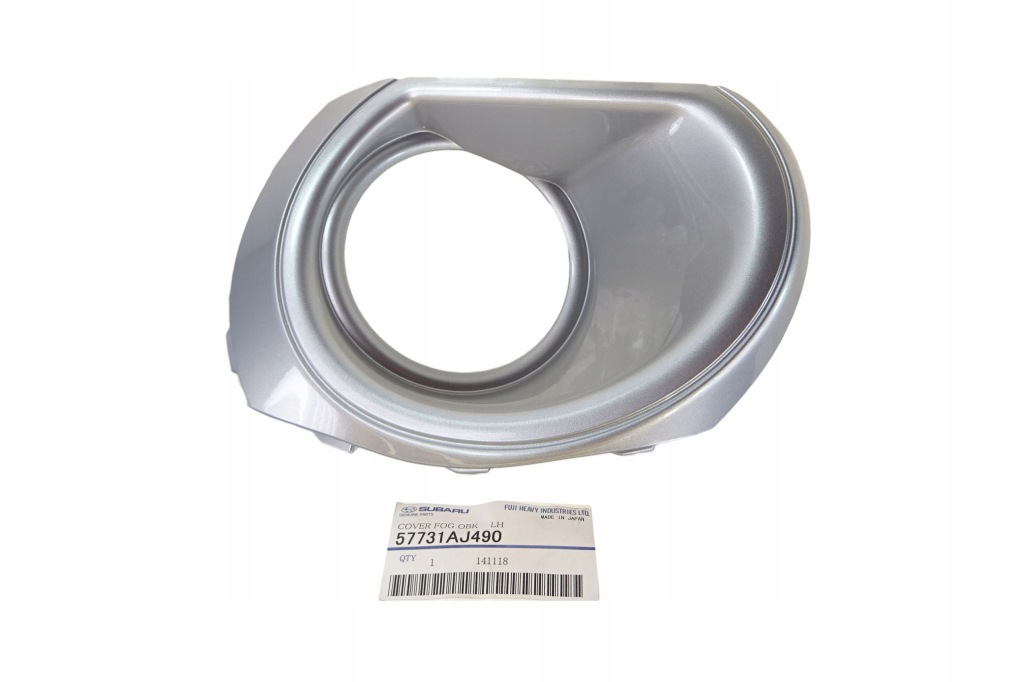 фото №1, Рамка заглушка накладка решётка радиатора бампера na противотуманная фара subaru outback v 09-12