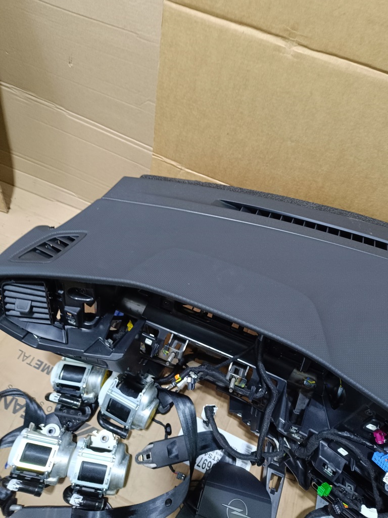 фото №9, Консоль приборная панель подушка безопасности ремни набор opel mokka b