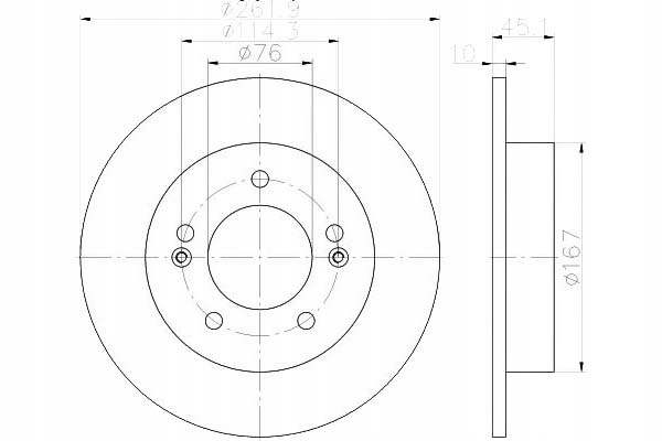 фото №1, Textar тормозные диски тормозные 2szt. hyundai задняя veloster