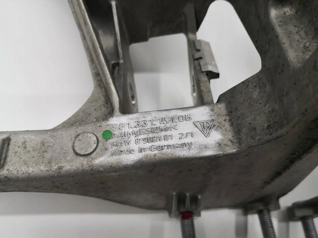 фото №9, Кронштейн кронштейн підрамник porsche 718 981 cayman boxter комплект l+p