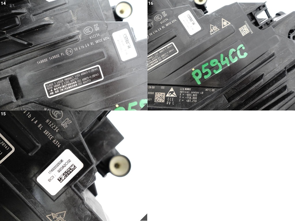 фото №15, Audi q8 sq8 4m8 lift 23- лампа full led matrix laser левая перед europa