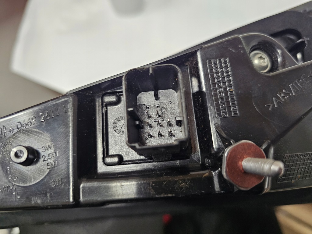 фото №16, Mercedes glx x254 23r лампа левая задняя задняя a2549062102