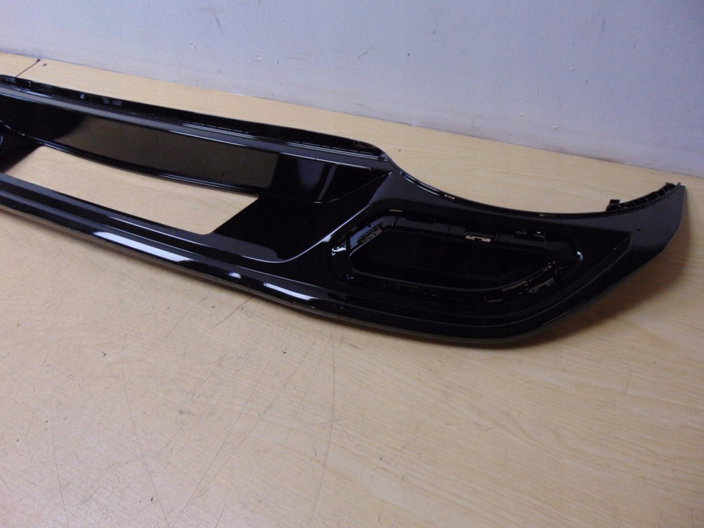 фото №7, Накладка бампера задняя диффузор vw golf vii r-line