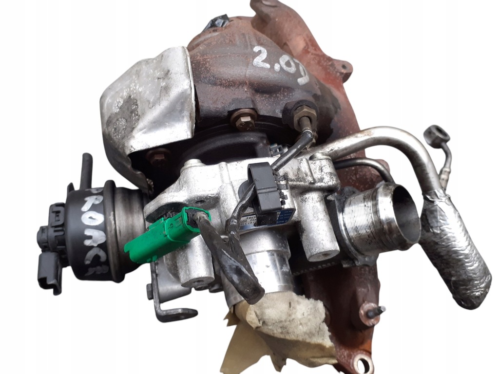 фото №5, Toyota proace ii 2.0 blue hdi турбонагнітач турбіна turbo 10dy3m