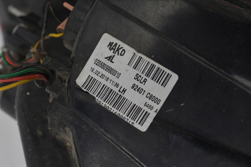 фото №7, Hyundai i20 i 20 ii 14+ левая задняя лампа оригинал 92401c8000