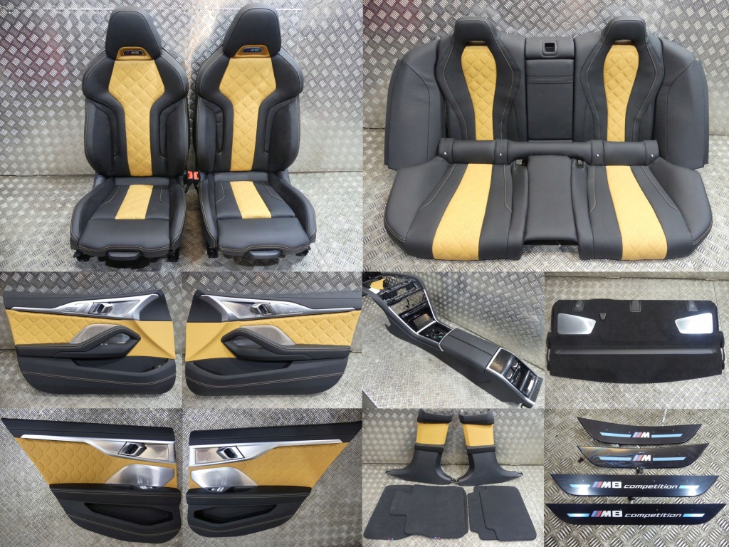 фото №1, Bmw m8 f93 g16 competition оббивка сидіння klimatyzowane заднє сидіння bowers