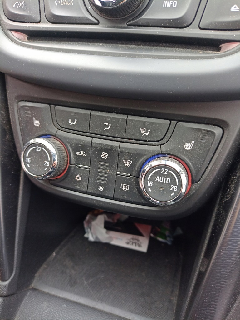 фото №1, Opel zafira c панель обдув підігрів сидіння