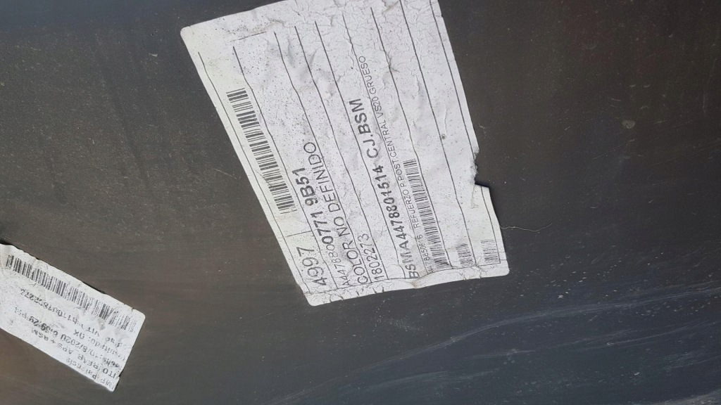 фото №6, Бампер задняя 6x pdc mercedes vito w447